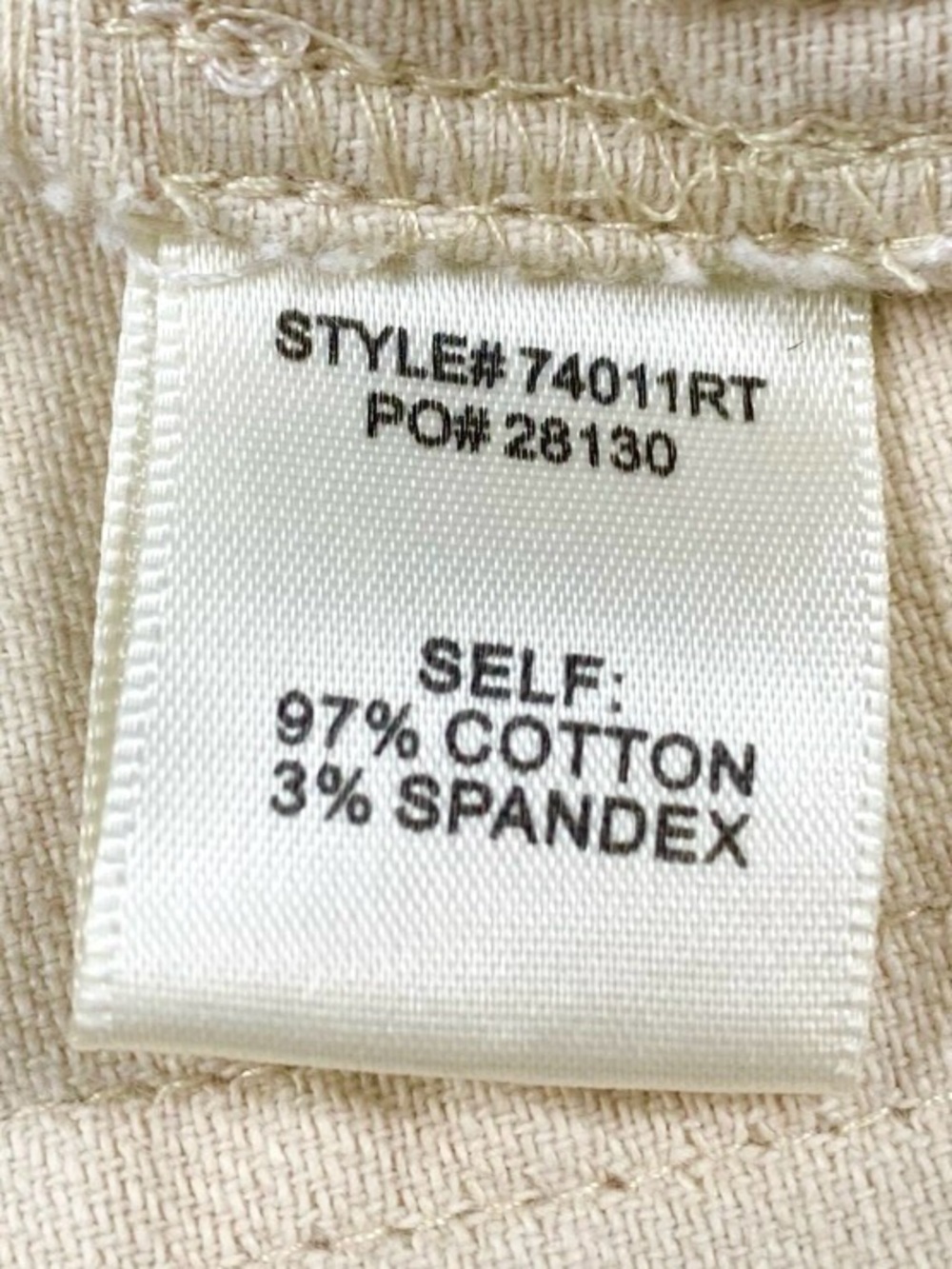 Skies Are Blue NWT Utility Denim Jumpsuit in White, Sizes XS and XL - Picture 10 of 11